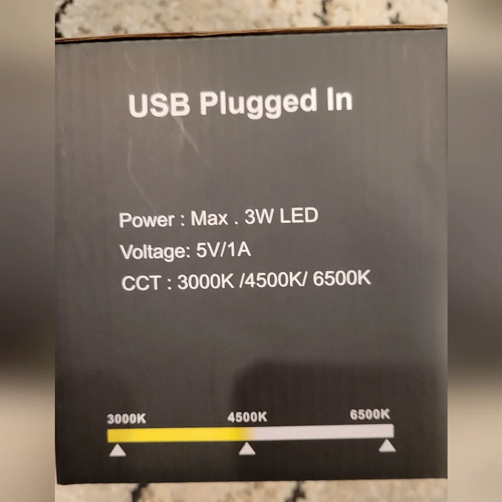 USB Dynamic Water Pattern Light CROWN